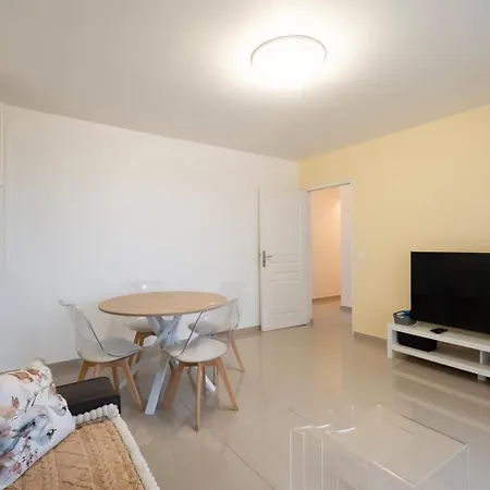 Azur 3 Start 8 Min Tram Airport 5m Lejlighed Nice