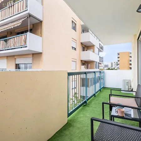 Azur 3 Start 8 Min Tram Airport 5m Lejlighed