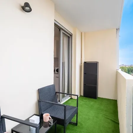 Azur 3 Start 8 Min Tram Airport 5m Daire Nice