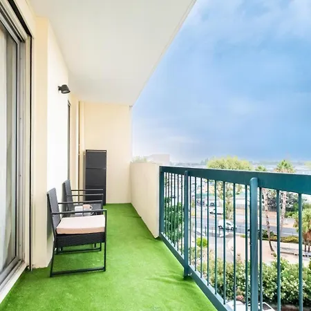 Azur 3 Start 8 Min Tram Airport 5m * 尼斯